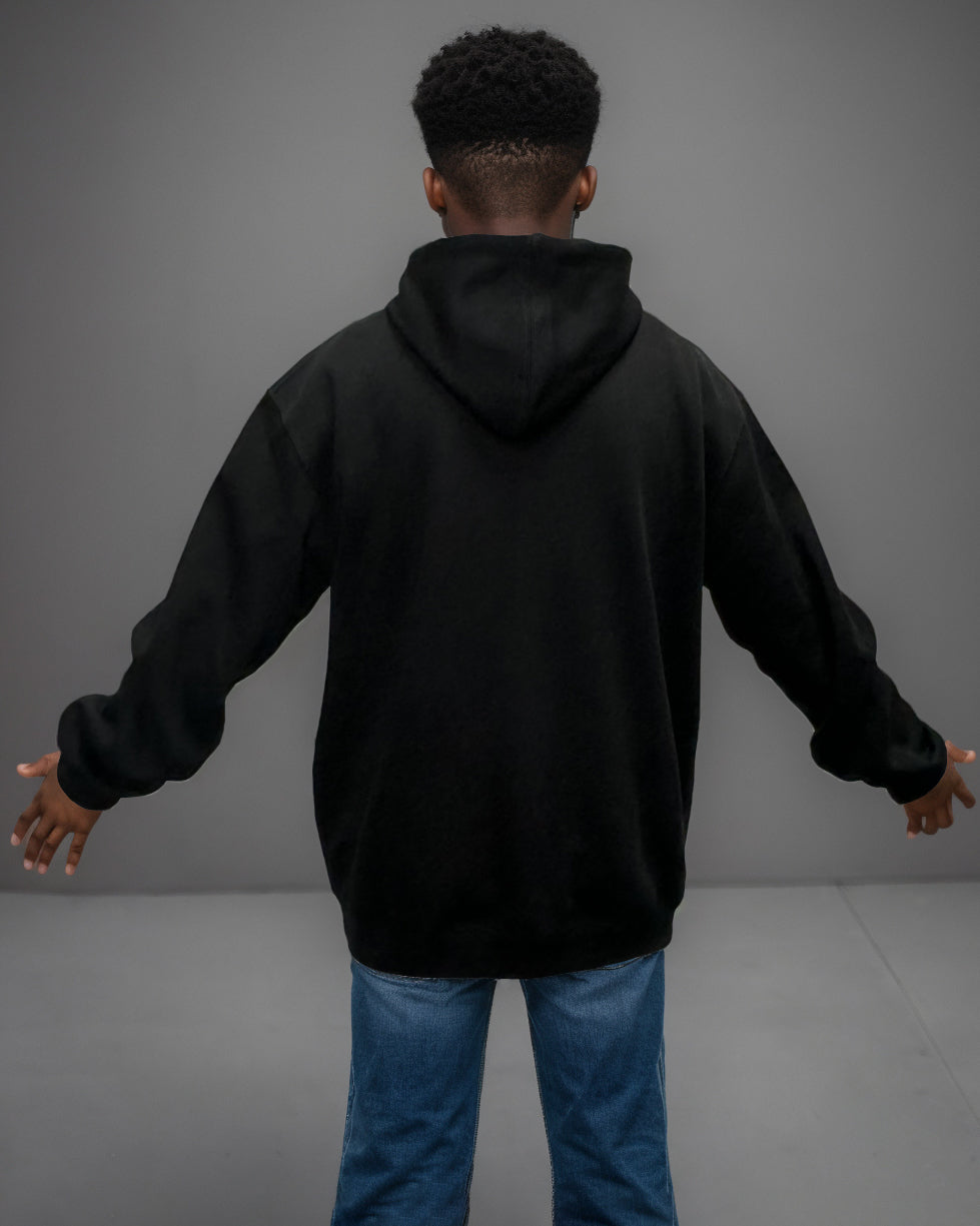 Big & Tall Graphic Skull Hoodie for big men view 5