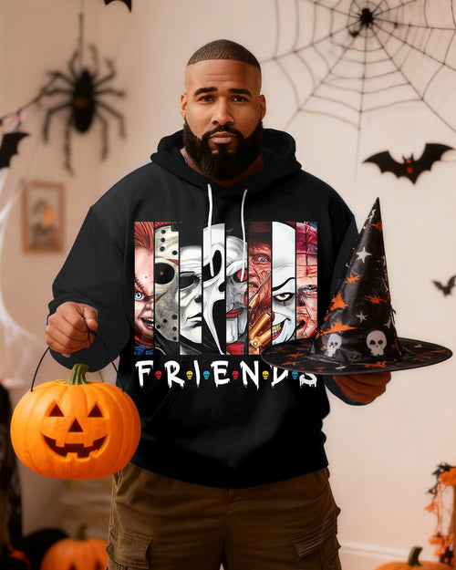Big & Tall Graphic Hoodie for big men