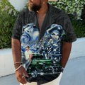 Big & Tall Vintage Short Sleeve Shirt for big men