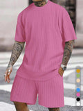 Big & Tall Two-piece Set for big men view 4