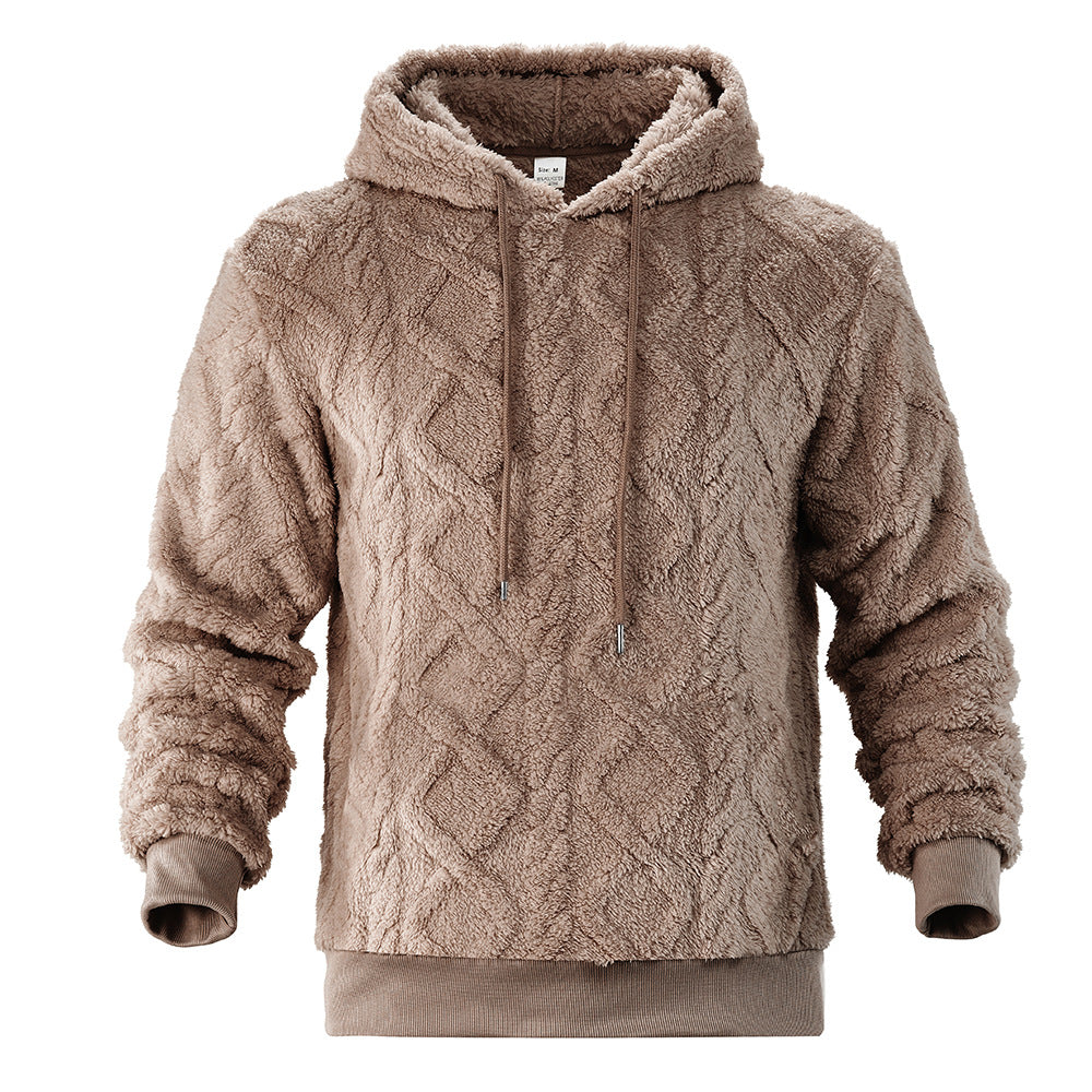 Big & Tall Solid Color Hoodie for big men view 4