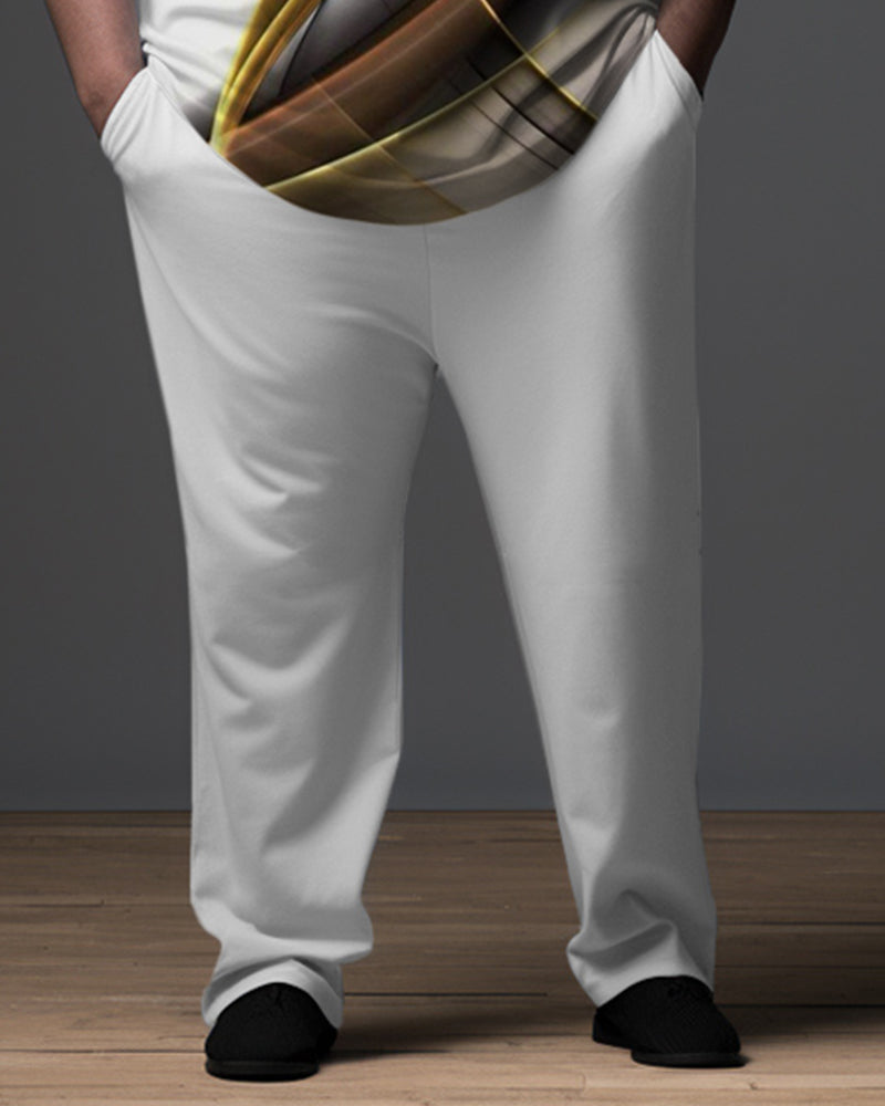 Big & Tall Gradient Two-piece Set for big men view 3