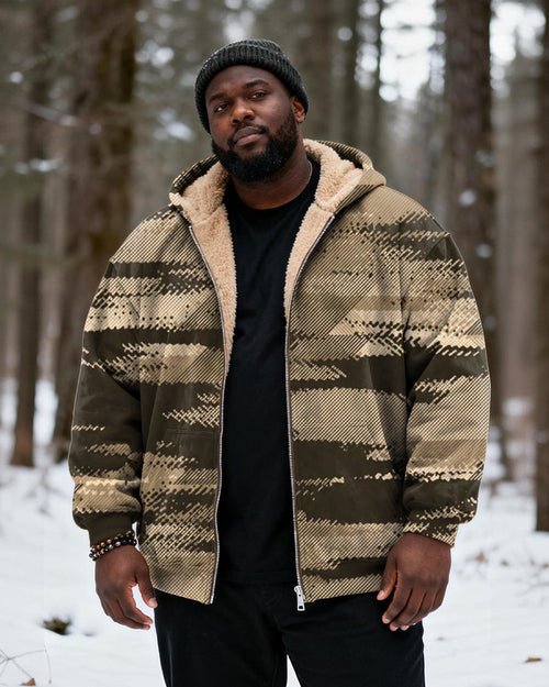 Big & Tall Graphic Camouflage Hoodie for big men view 2