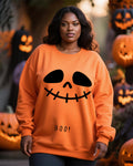 Big & Tall Orange Graphic Skull Men's Clothing for big men view 1