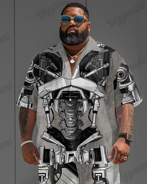 Big & Tall Graphic Jeans for big men view 2