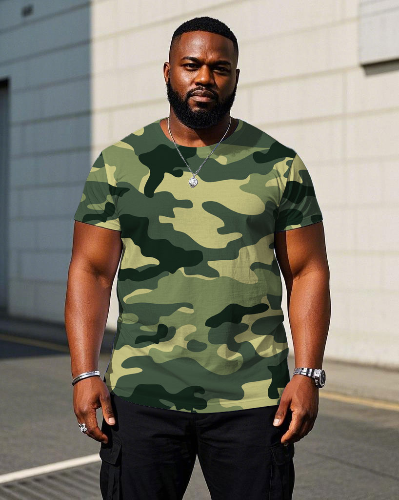 Big & Tall Camouflage Jeans for big men view 1