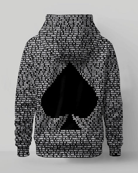 Big & Tall Graphic Streetwear Hoodie Sweatpants Set for big men view 4