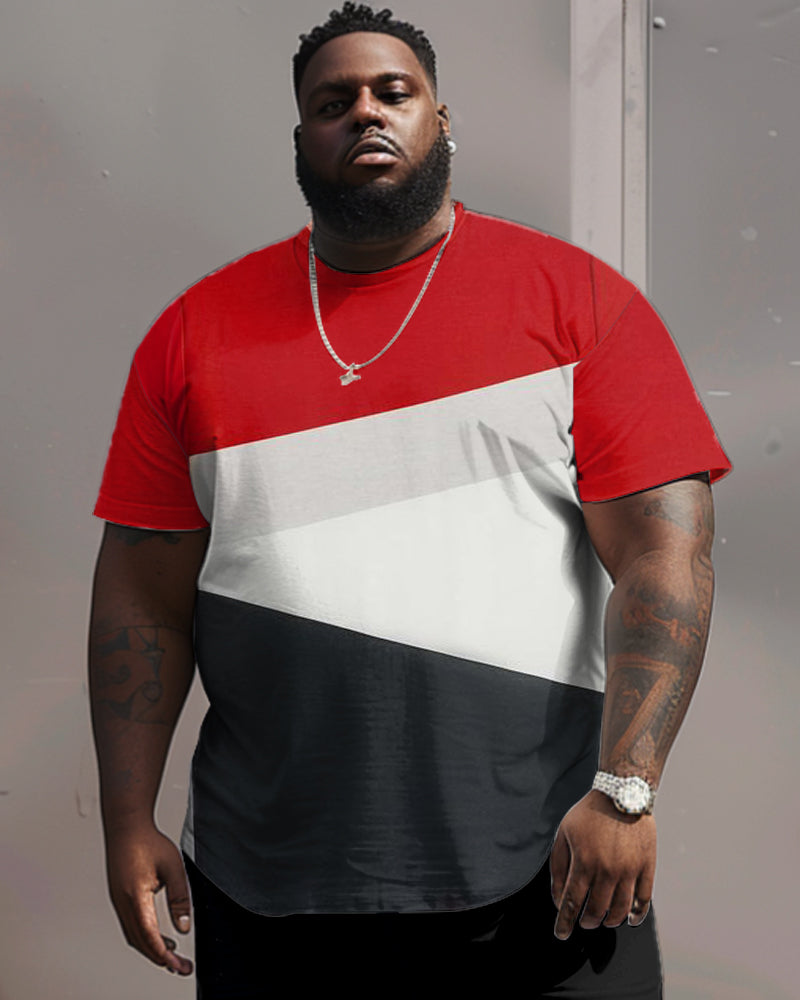 Big & Tall Colorblock T-Shirt for big men