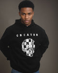 Big & Tall Graphic Skull Hoodie for big men view 1