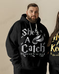 Big & Tall Graphic Hoodie for big men view 3