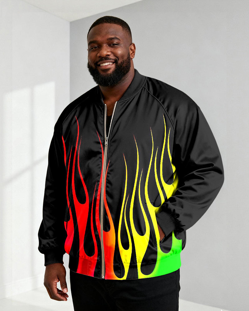Big & Tall Black Graphic Men's Clothing for big men view 1