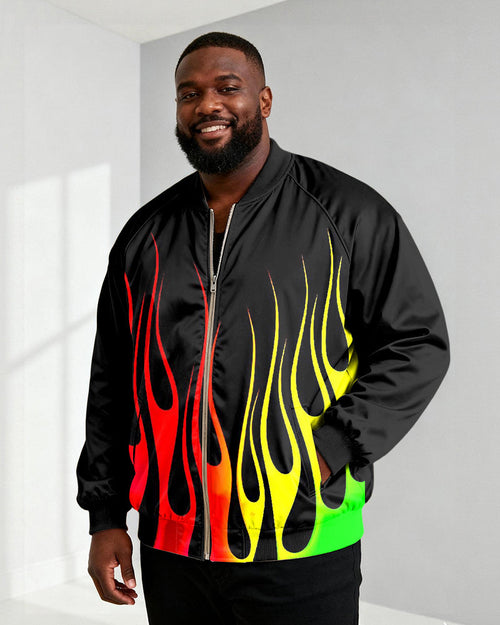 Big & Tall Black Graphic Men's Clothing for big men view 1