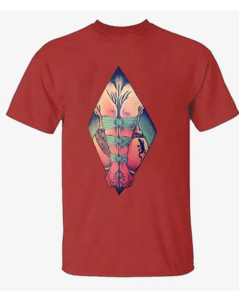 Big & Tall Graphic Streetwear T-Shirt for big men view 6