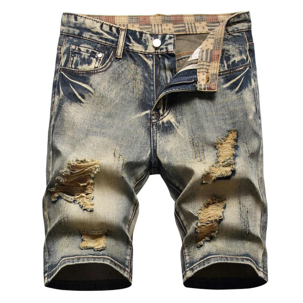 Big & Tall Denim Graffiti Streetwear Jeans for big men view 2