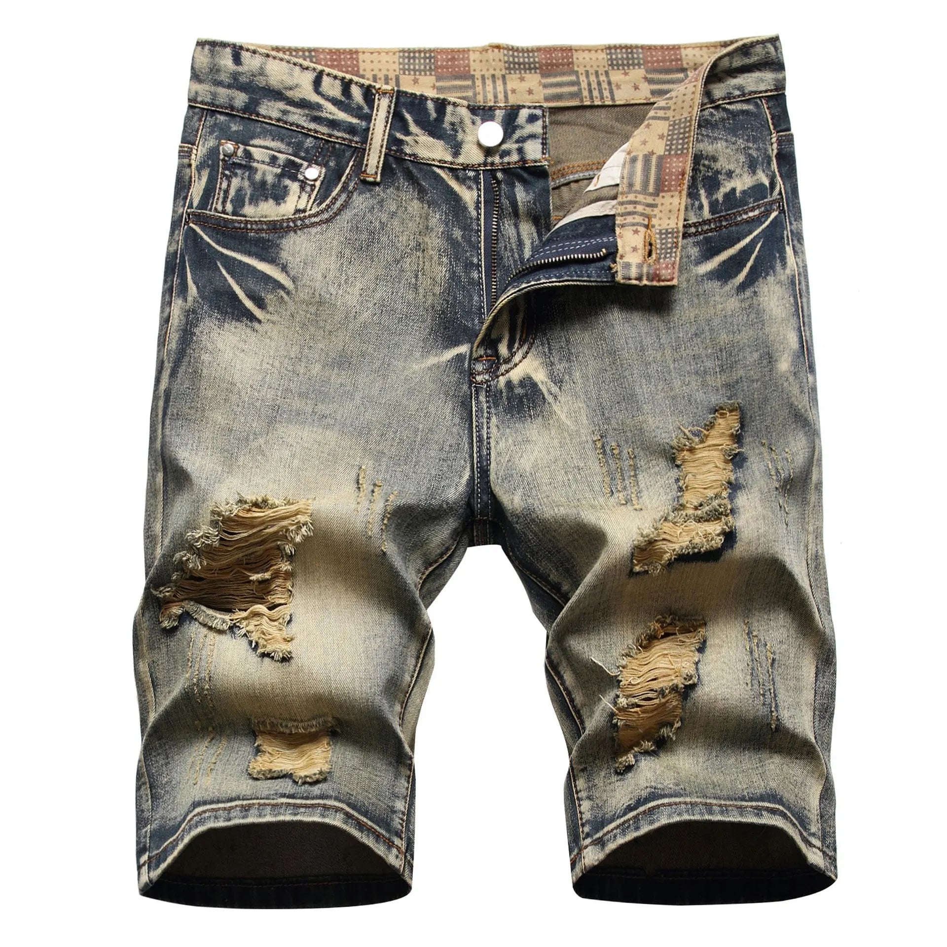 Big & Tall Denim Graffiti Streetwear Jeans for big men view 2