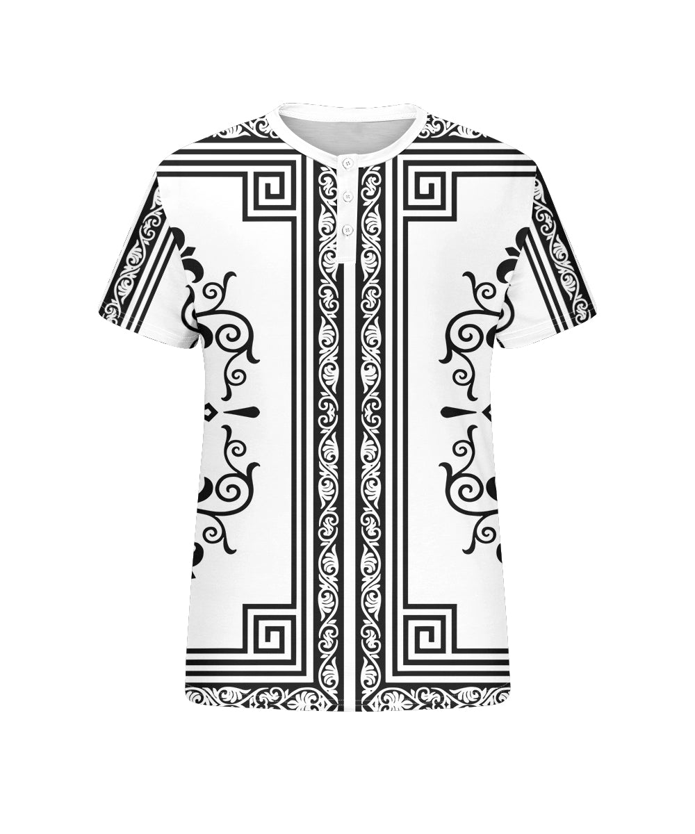 Big & Tall White Vintage T-Shirt for big men view 4