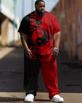 Big & Tall Streetwear Two-piece Set for big men view 1