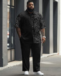 Big & Tall Graphic Business Casual Jeans for big men view 1