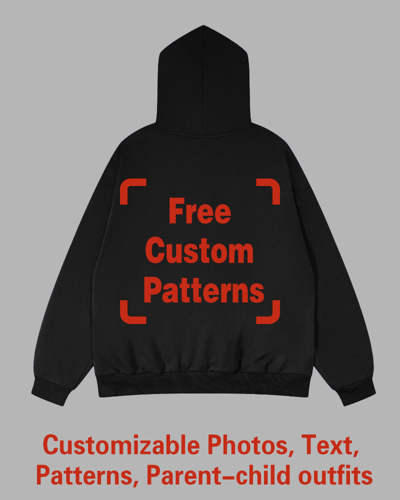 Big & Tall Graphic Hoodie for big men view 4