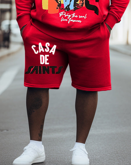 Big & Tall Streetwear Hoodie for big men view 3