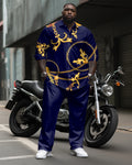 Big & Tall Vintage Two-piece Set for big men view 1