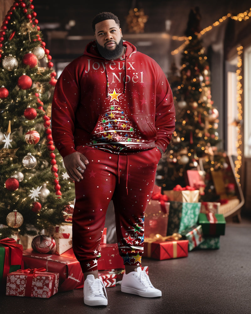 Big & Tall Red Skull Hoodie for big men view 1