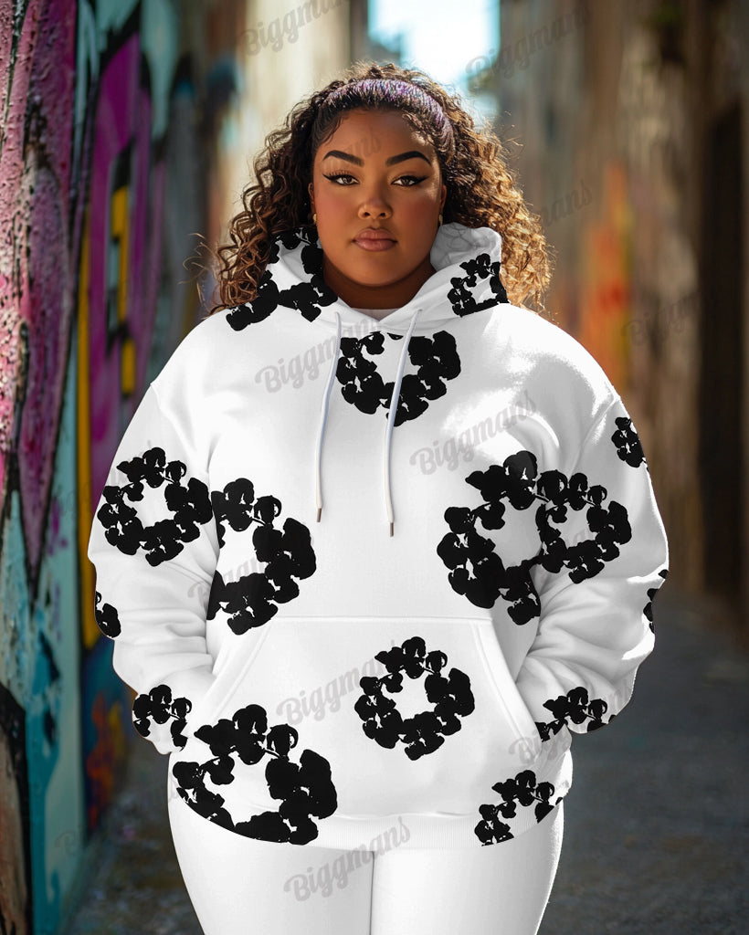 Big & Tall Graphic Hoodie for big men view 1