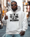 Big & Tall Graphic Hoodie for big men