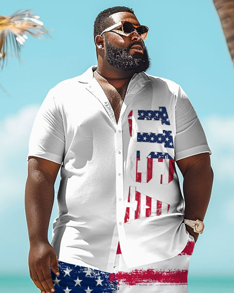 Big & Tall Graphic Jeans for big men view 3