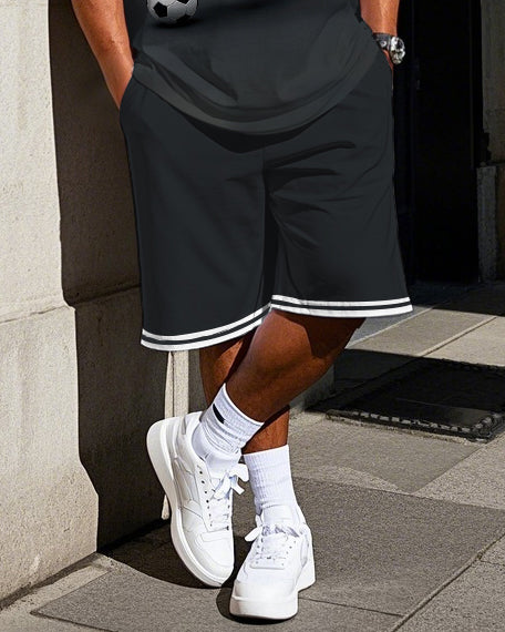Big & Tall Athletic Two-piece Set for big men view 3