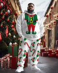 Big & Tall Graphic Hoodie Sweatpants Set for big men view 1