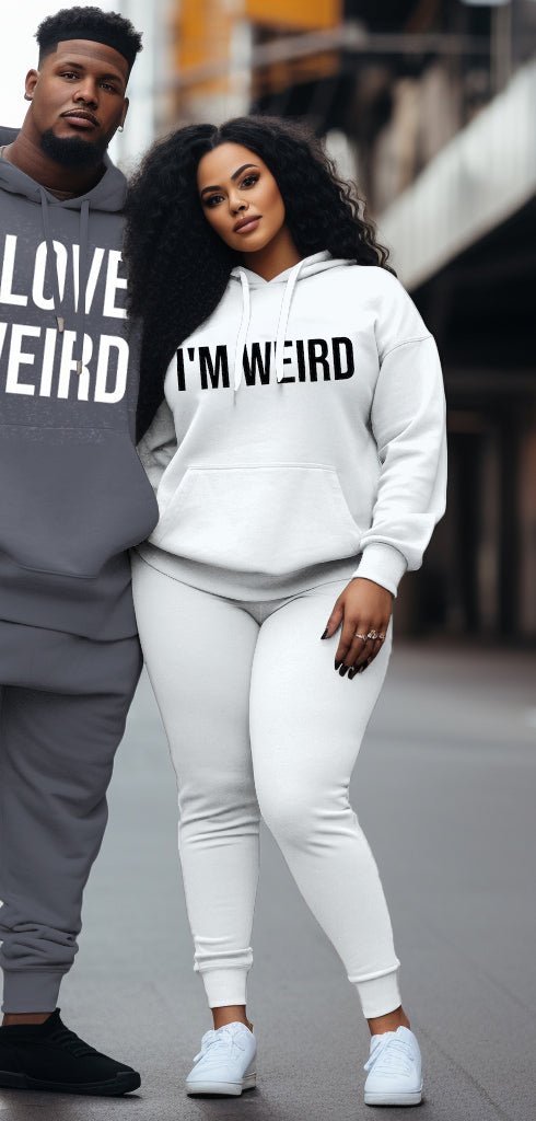Big & Tall Graphic Hoodie Sweatpants Set for big men view 6