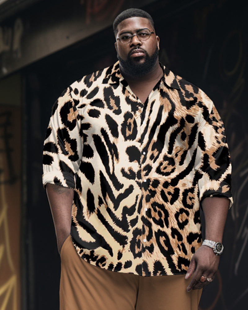 Big & Tall Graphic Two-piece Set for big men view 2