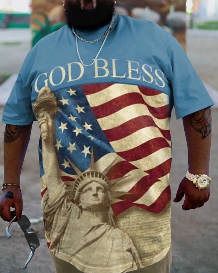 Big & Tall T-Shirt for big men view 1