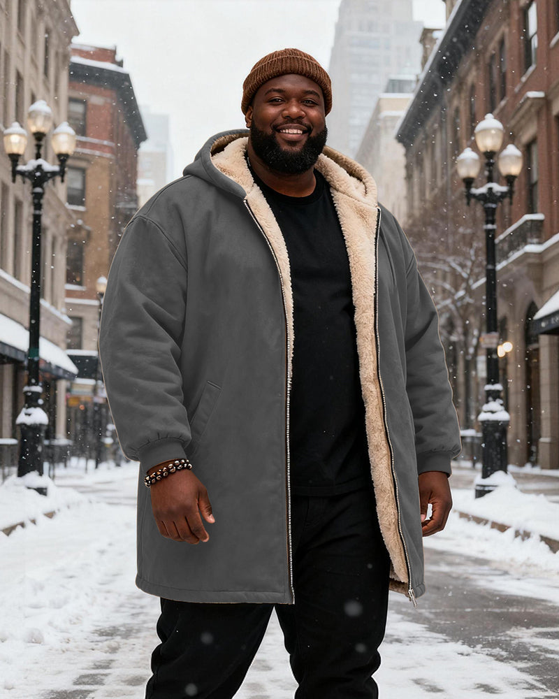 Big & Tall Solid Color Hoodie for big men view 11