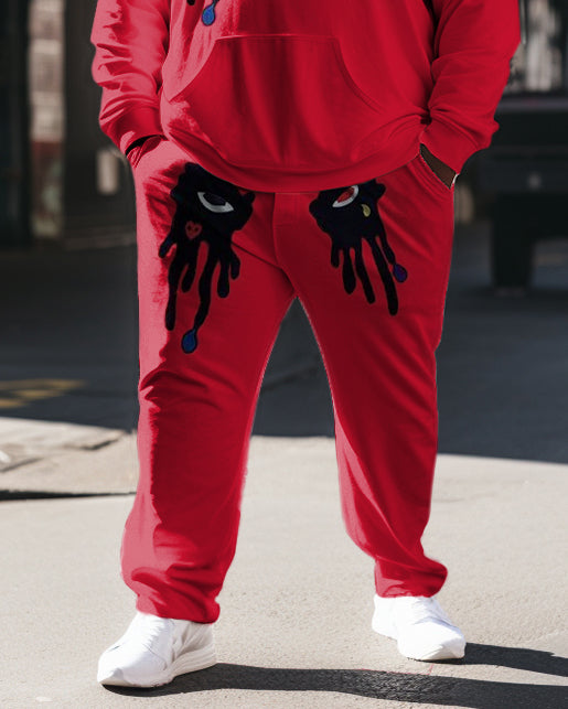 Big & Tall Streetwear Hoodie for big men view 3