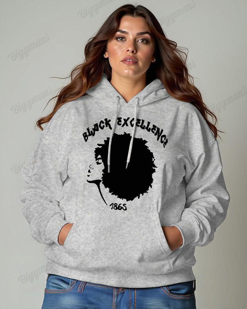 Big & Tall Graphic Hoodie Sweatpants Set for big men view 1