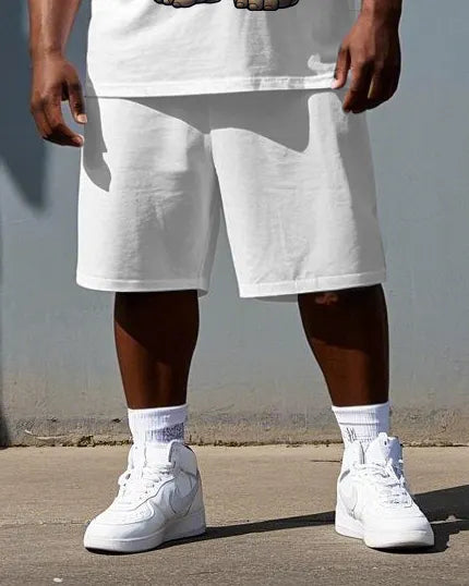 Big & Tall Graphic Two-piece Set for big men view 3