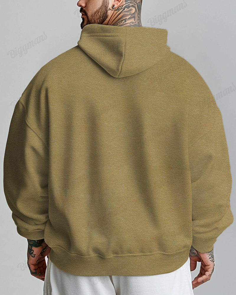Big & Tall Graphic Hoodie for big men view 5