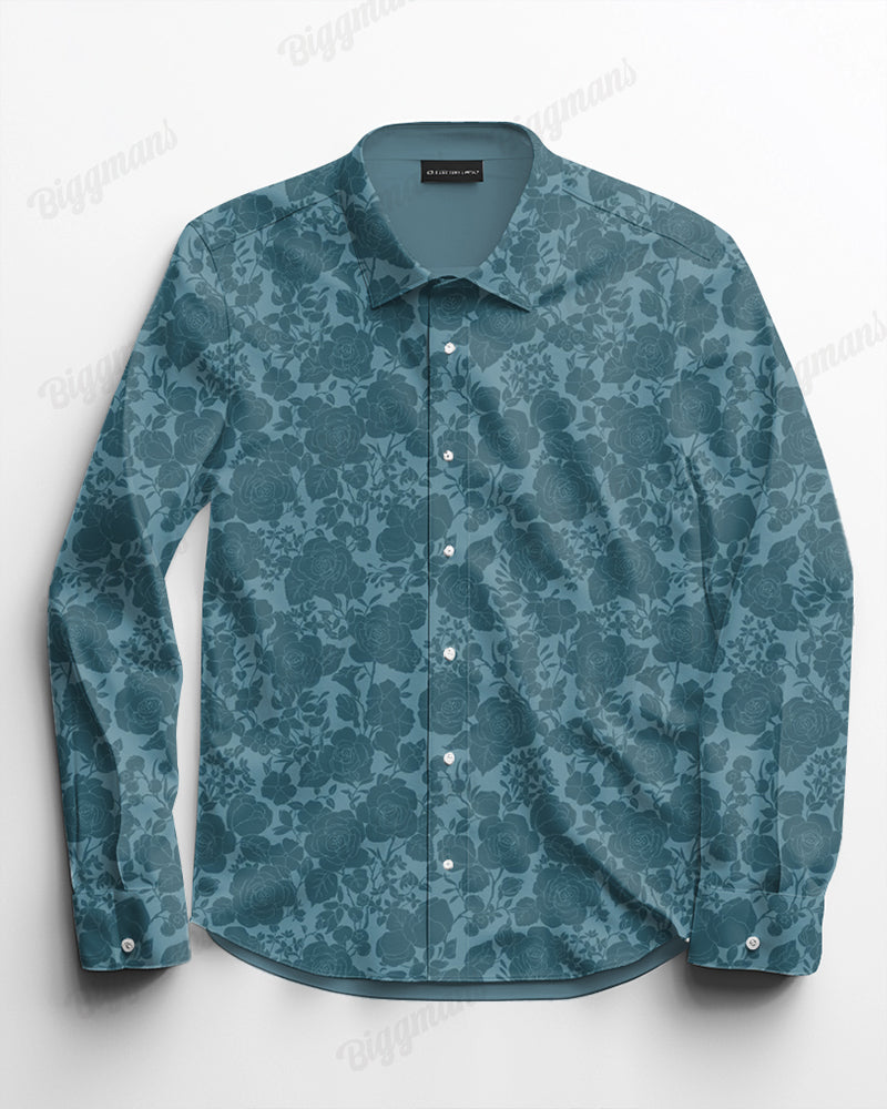 Big & Tall Streetwear Long Sleeve Shirt for big men view 2
