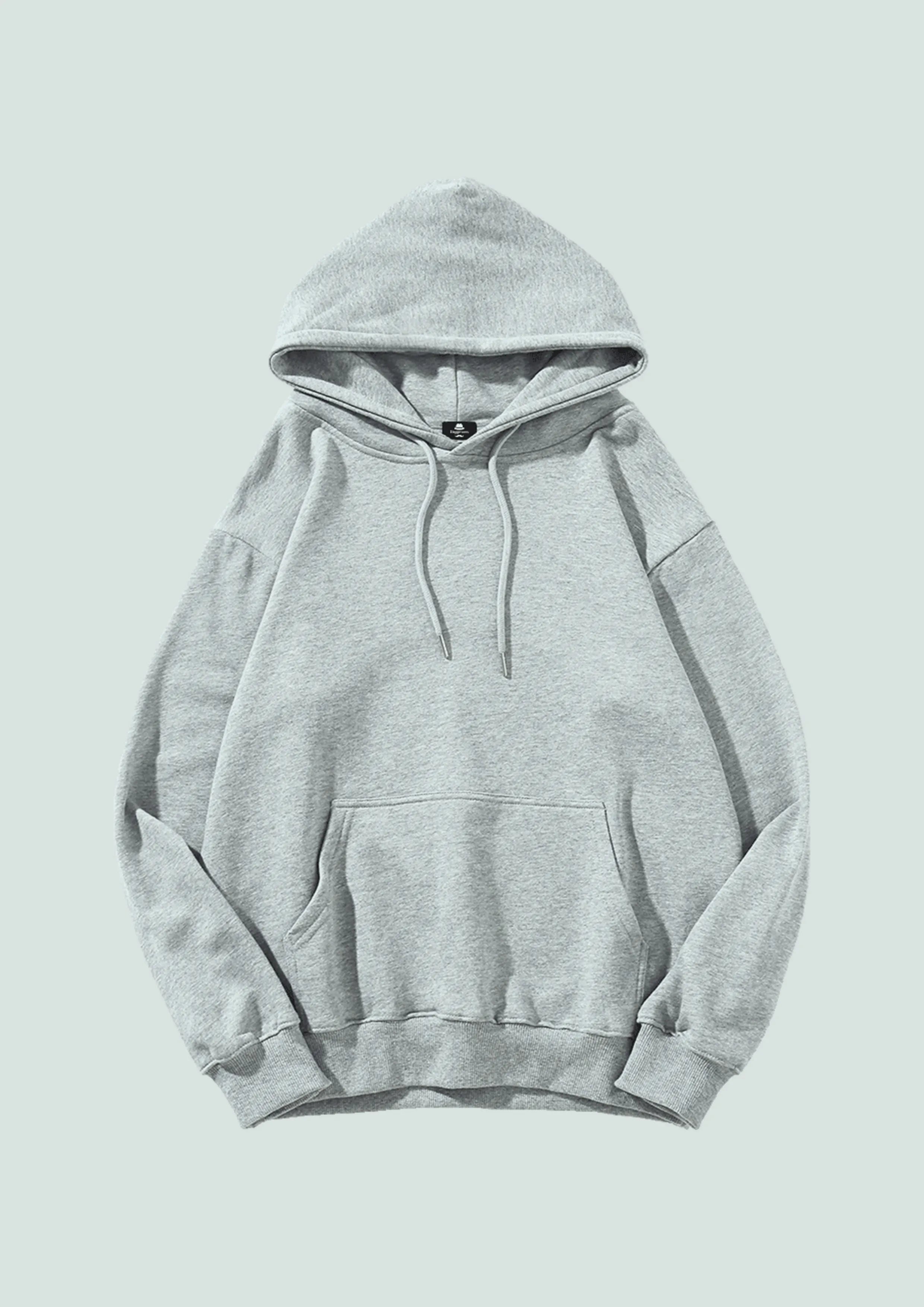Big & Tall Men's Oversized Cotton Hoodie view 6