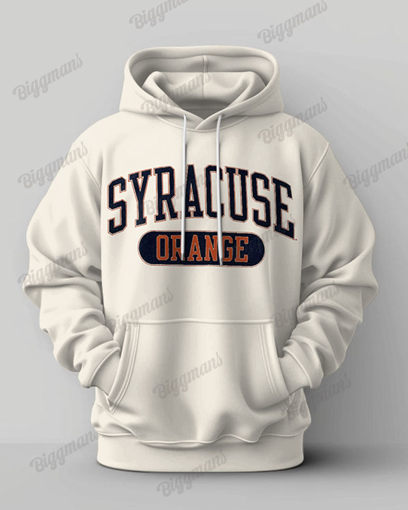 Big & Tall Graphic Hoodie Sweatpants Set for big men view 3