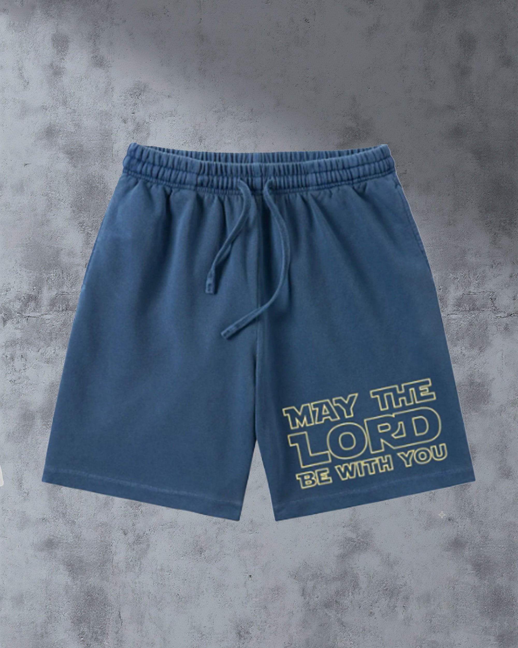 Big & Tall Gradient Graphic Streetwear Shorts for big men view 7