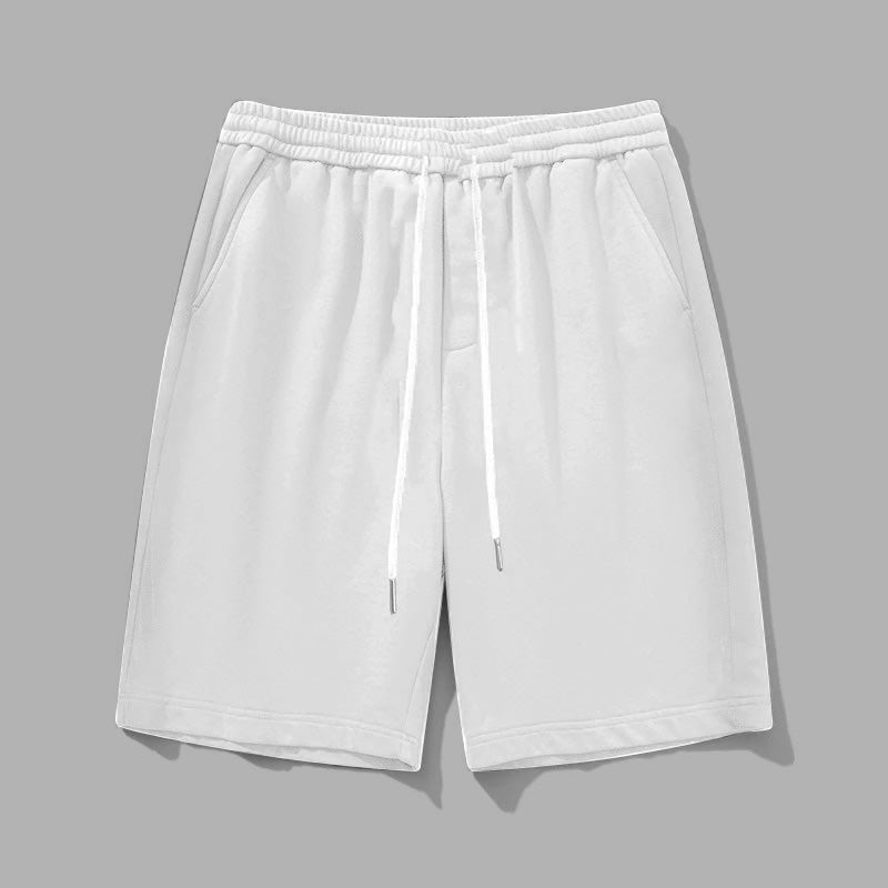 Big & Tall Solid Color Athletic Shorts for big men view 6