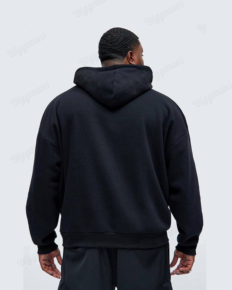 Big & Tall Graphic Hoodie for big men view 8