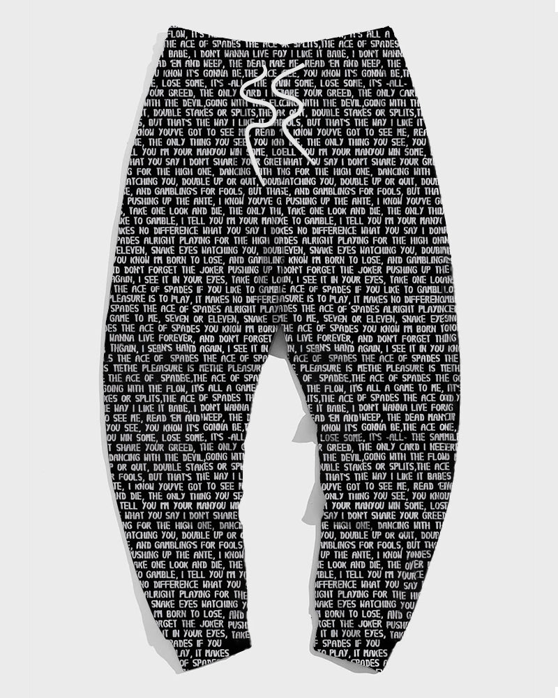 Big & Tall Graphic Streetwear Hoodie Sweatpants Set for big men view 5