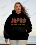Big & Tall Graphic Hoodie Sweatpants Set for big men view 1