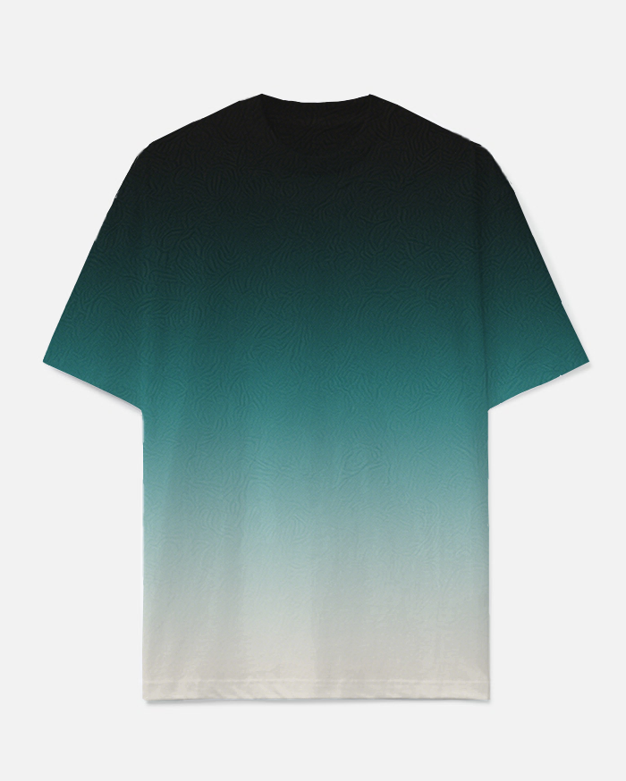 Big & Tall Green Gradient Men's Clothing for big men