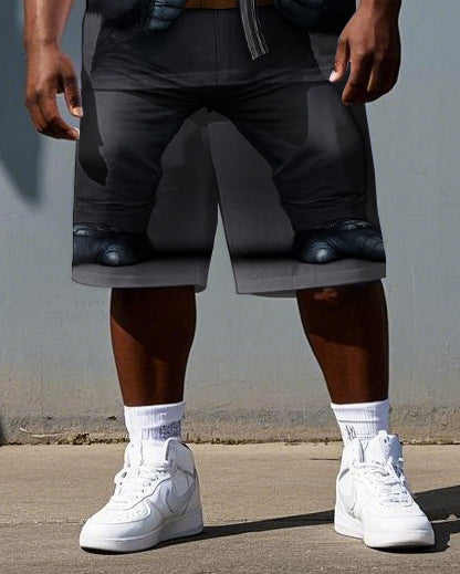 Big & Tall Graphic Two-piece Set for big men view 3