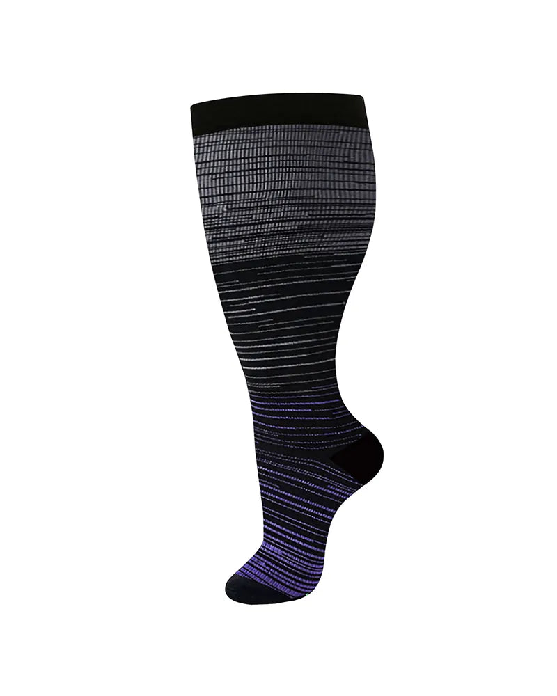 Big & Tall Gradient Striped Athletic Men's Clothing for big men view 7